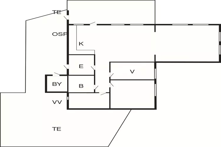 6 Personen Ferienhaus in Ånneland-By Traum-Grundriss