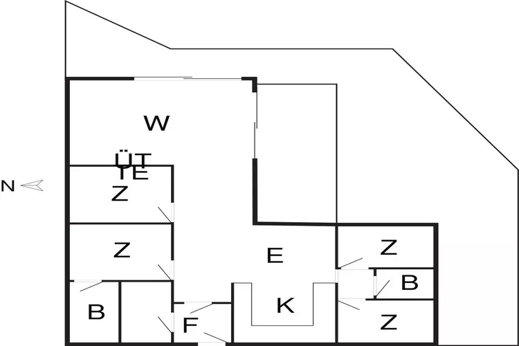 Maison de vacances pour 8 a Ulfborg-By Traum-Plan