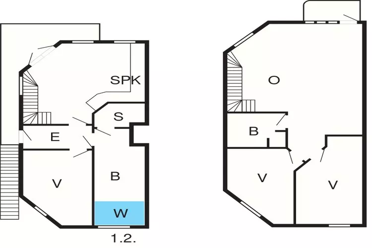 Maison de vacances pour 8 a Bogense-By Traum-Plan