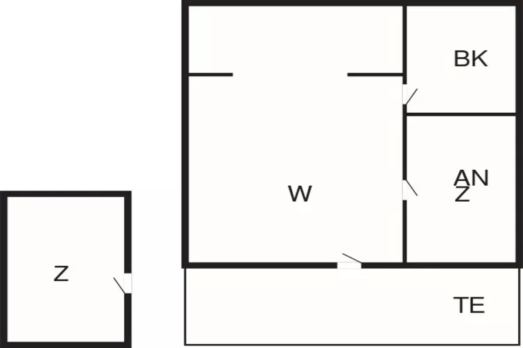 Maison de vacances pour 4 a Rødby-By Traum-Plan