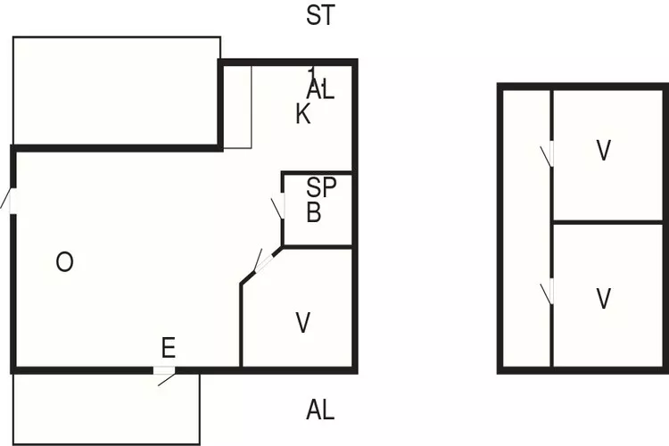 5 person holiday home in BORGHOLM-By Traum-Floor plan