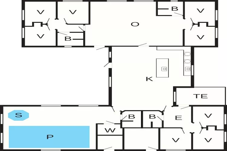 Retraite de luxe près de Houstrup -- By Traum Ferienwohnungen-Plan