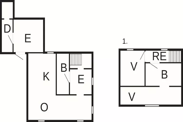 8 person holiday home in Lemvig-By Traum-Floor plan
