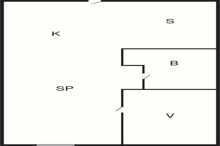 Maison de vacances pour 4 a Hejls-By Traum-Plan d'étage