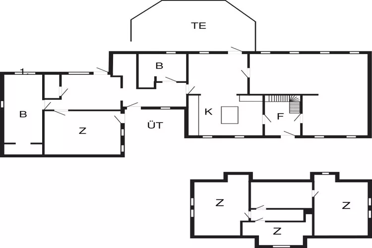 4 star holiday home in Asperup-By Traum-Floor plan
