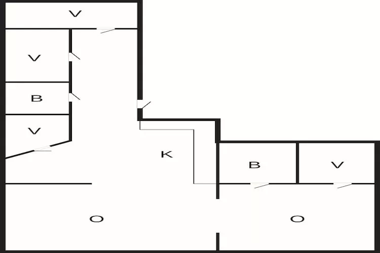 8 person holiday home in Blåvand-By Traum-Floor plan
