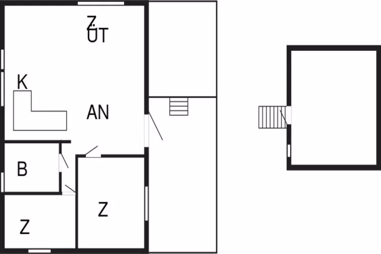 5 person holiday home in DJURHAMN-By Traum-Floor plan