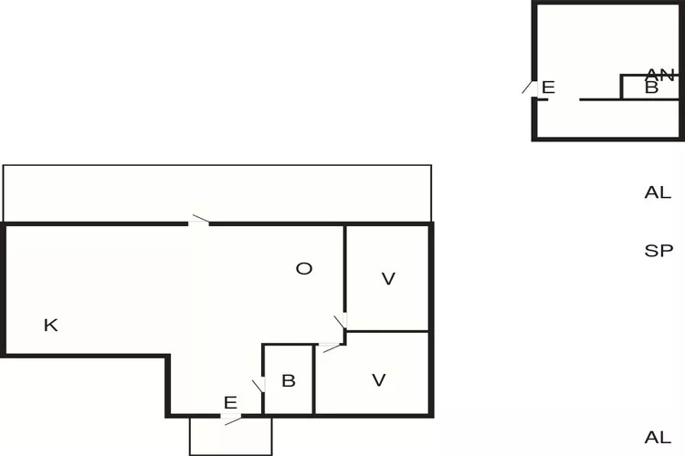 7 person holiday home in Rockneby-By Traum-Floor plan