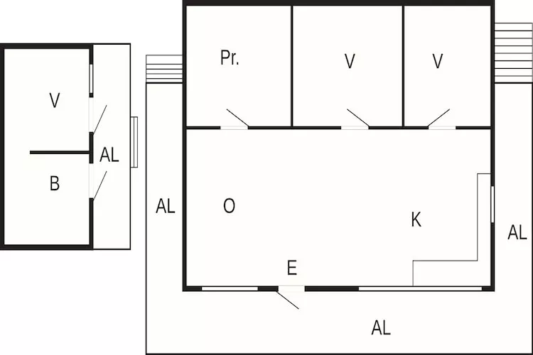 4 star holiday home in Sturkø-By Traum-Floor plan