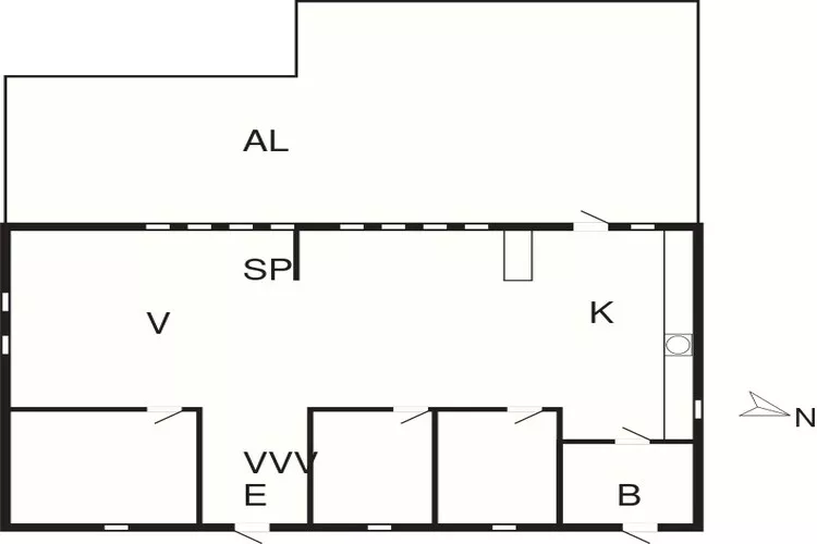 4 star holiday home in Bovallstrand-By Traum-Floor plan