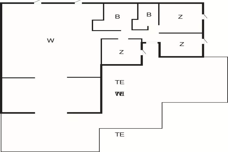 7 person holiday home in Fjerritslev-By Traum-Floor plan