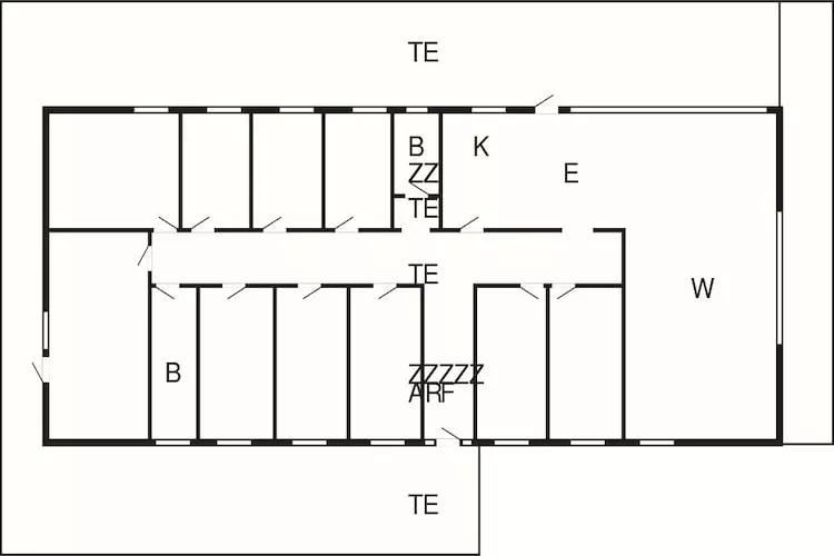 4 star holiday home in Ulfborg-By Traum-Floor plan