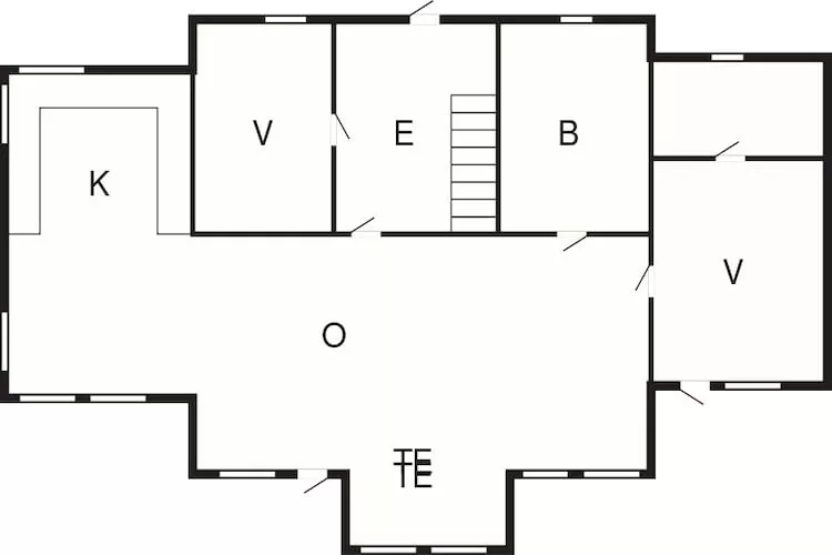 Maison de vacances pour 6 a Svensby-By Traum-Plan
