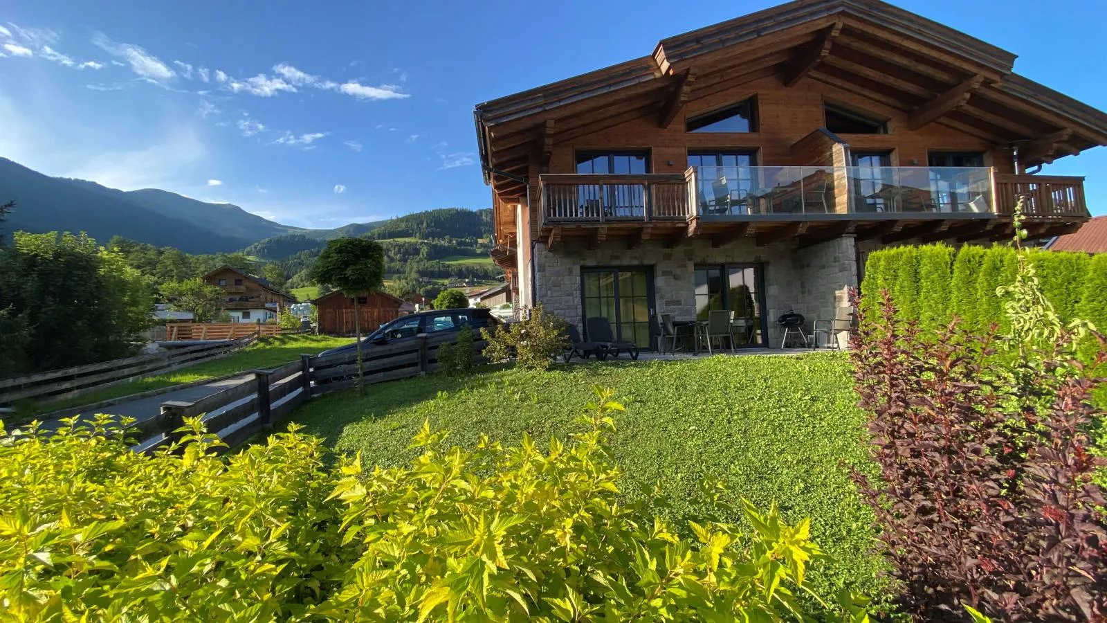 Green Garden Lodge A2 Walchen-Kaprun-Exterior in summer