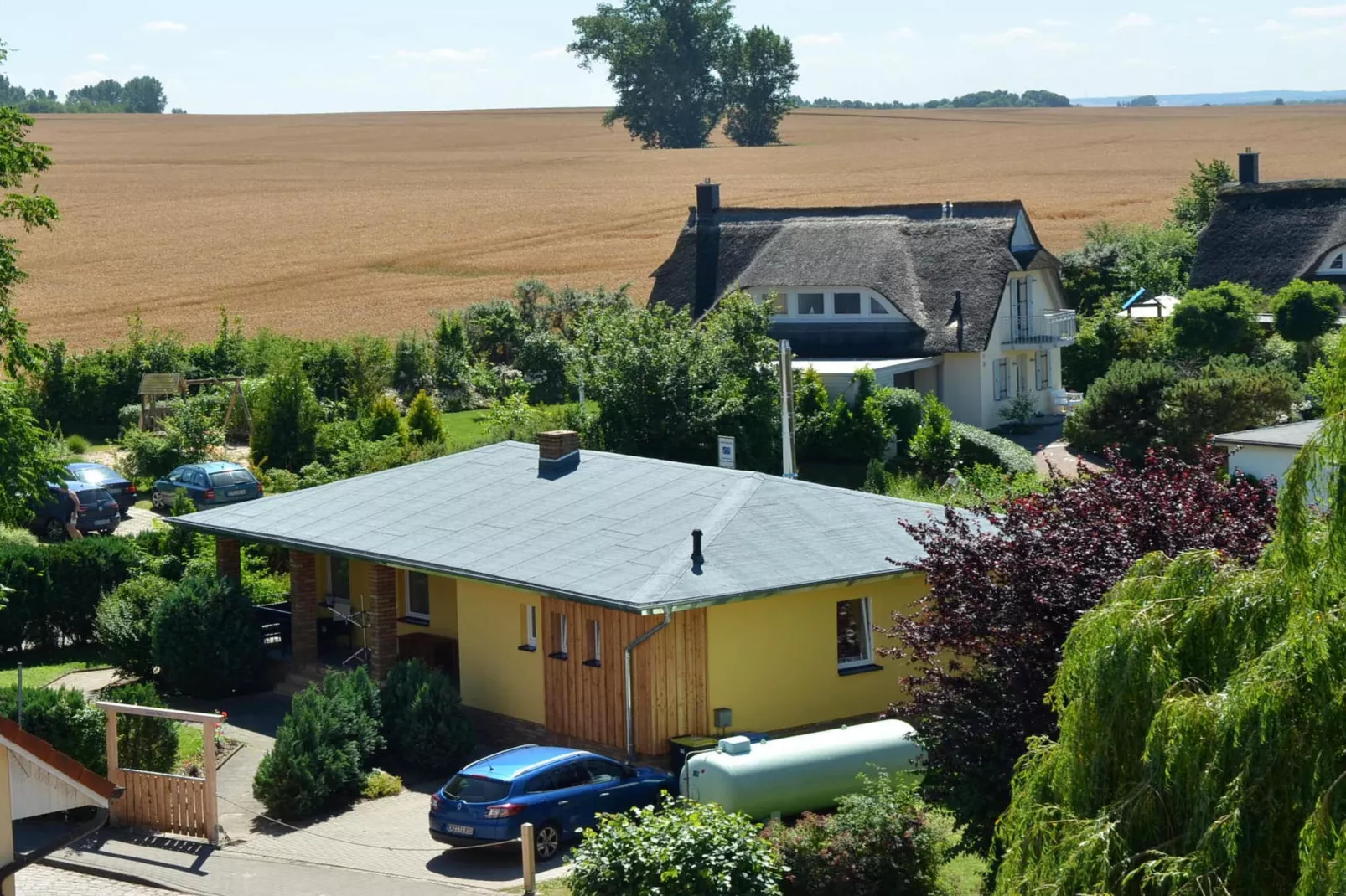 Inselhaus Paul auf der Insel Poel-Exterior in summer