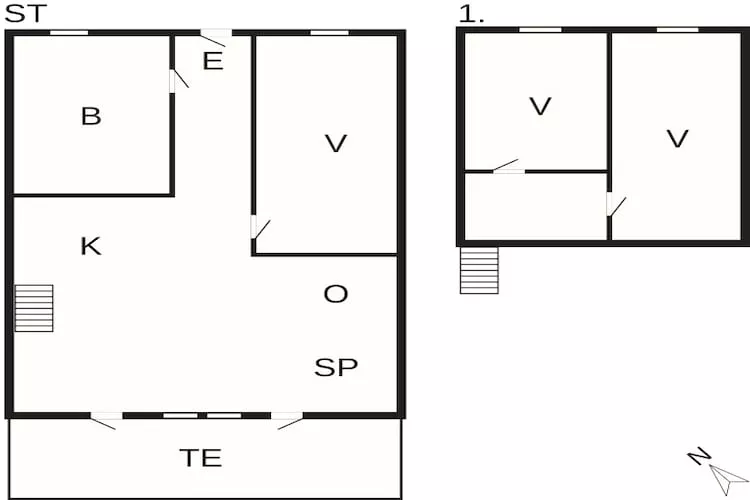 6 Personen Ferienhaus in Vestervig-By Traum-Grundriss