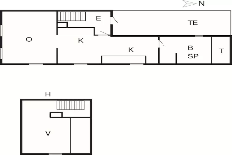 4 Personen Ferienhaus in Nysted-By Traum-Grundriss