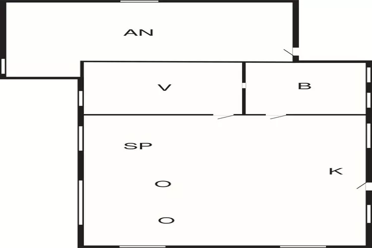 5 Personen Ferienhaus in Brovst-By Traum-Grundriss