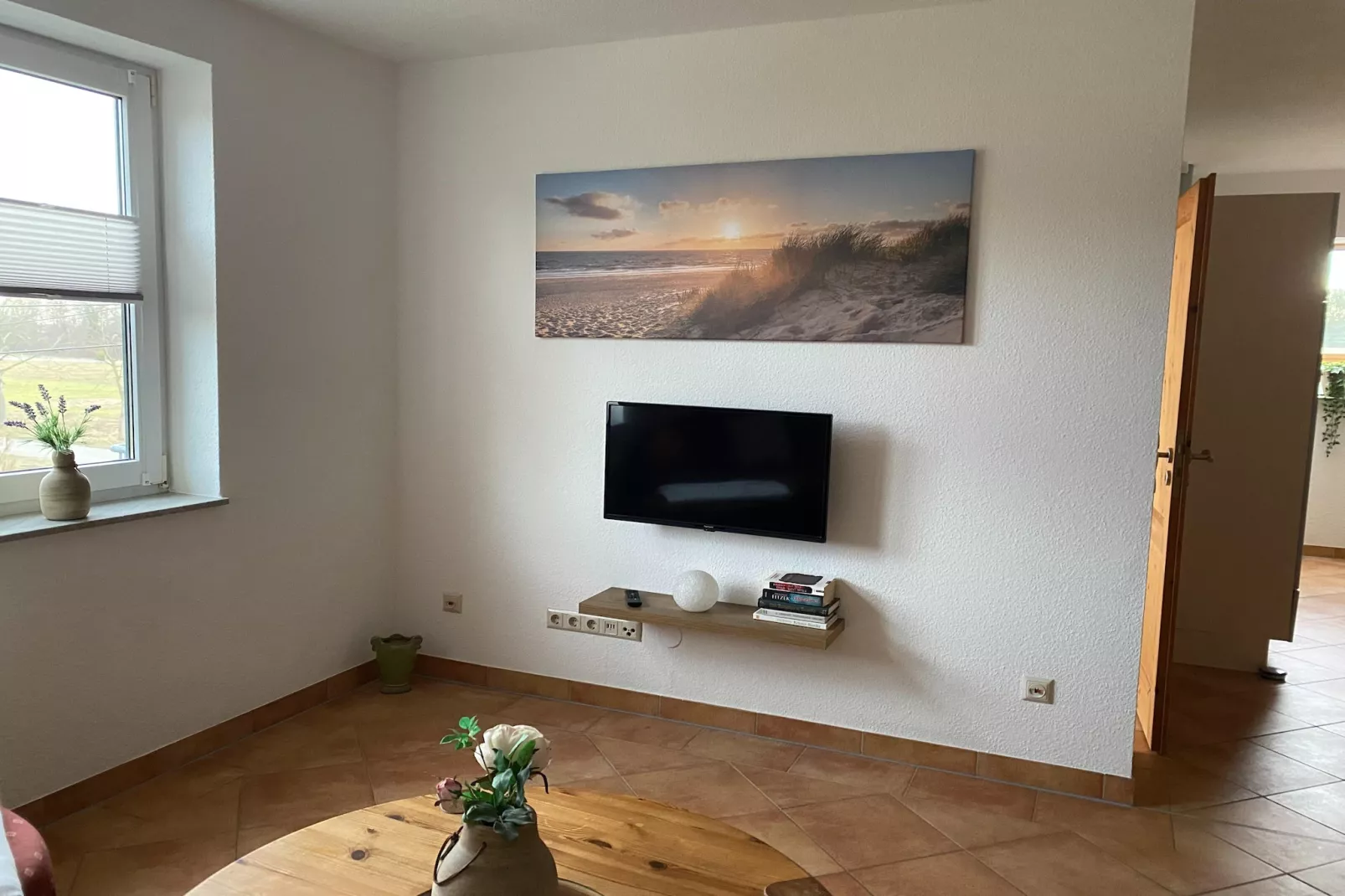 Ferienwohnung an der Ostsee in Pruchten naehe Kanalbrücke-Salon
