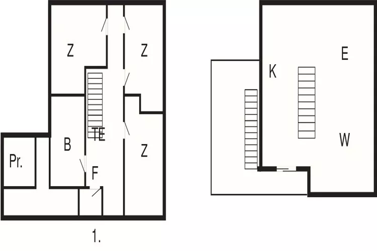 6 person holiday home in Søndeled-Floor plan