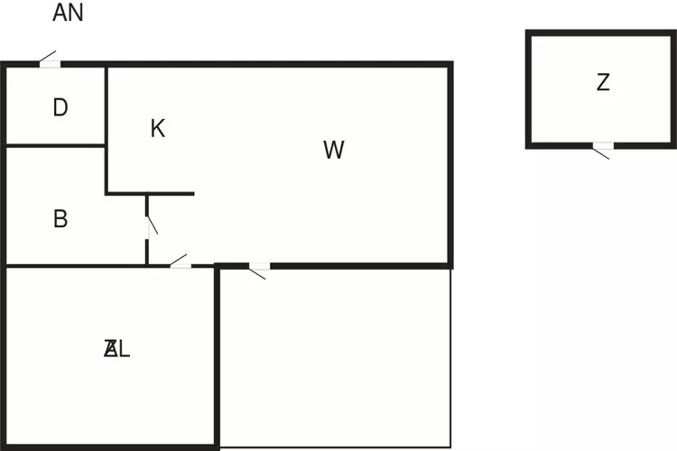 Cosy cottage with garden-By Traum-Floor plan