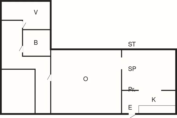7 person holiday home in Löderup-Floor plan