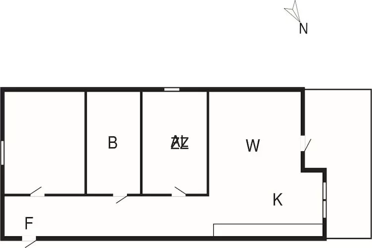 4 star holiday home in Smögen-By Traum-Floor plan
