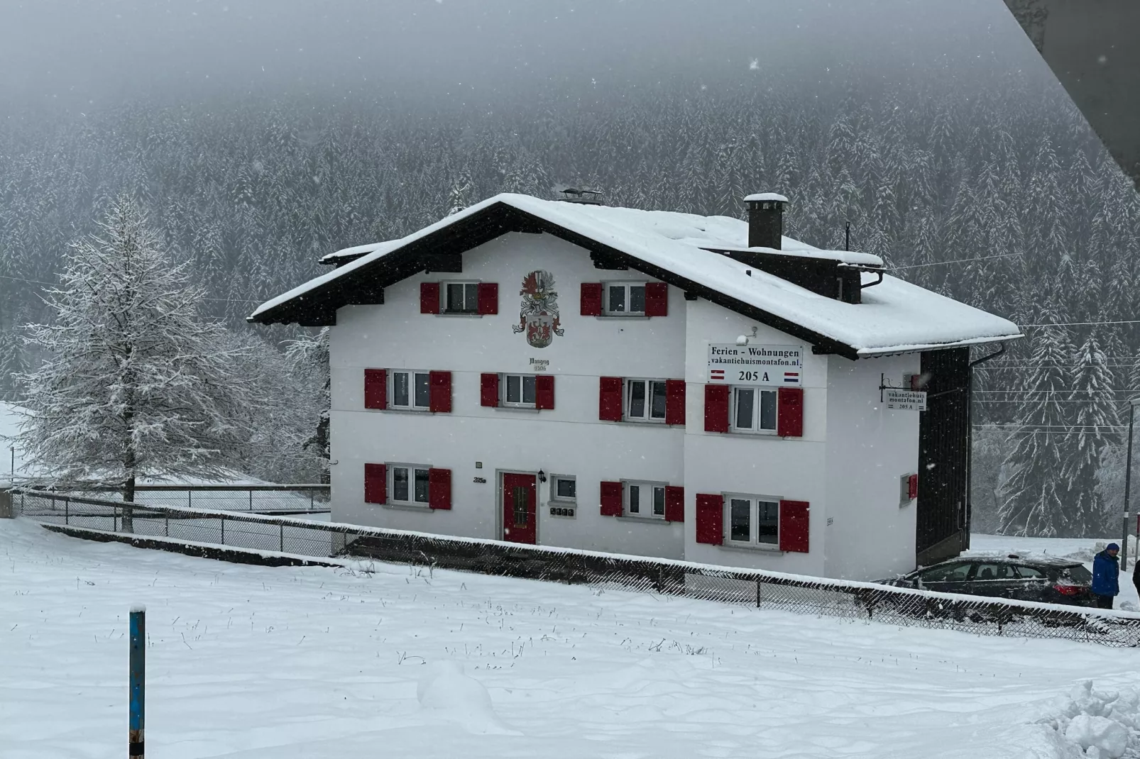 Vakantiehuis Montafon-Exterior in winter