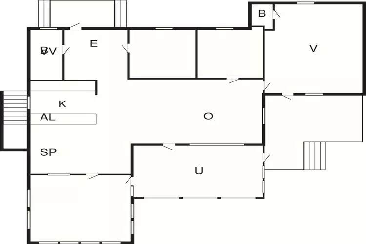 6 person holiday home in Laholm-By Traum-Floor plan