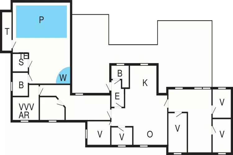 4 star holiday home in Øster Assels-By Traum-Floor plan