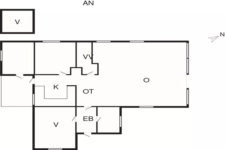 Cozy Retreat by Koge Bay - By Traum Ferienwohnungen-Floor plan