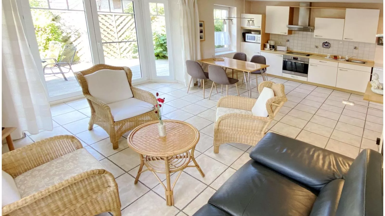 Nordlicht - Strandkorb EG-Kitchen