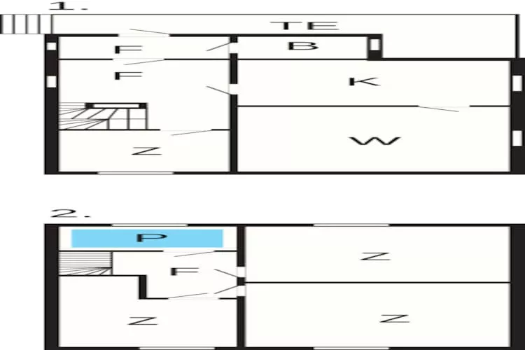 6 person holiday home in Sandhornøy-Floor plan