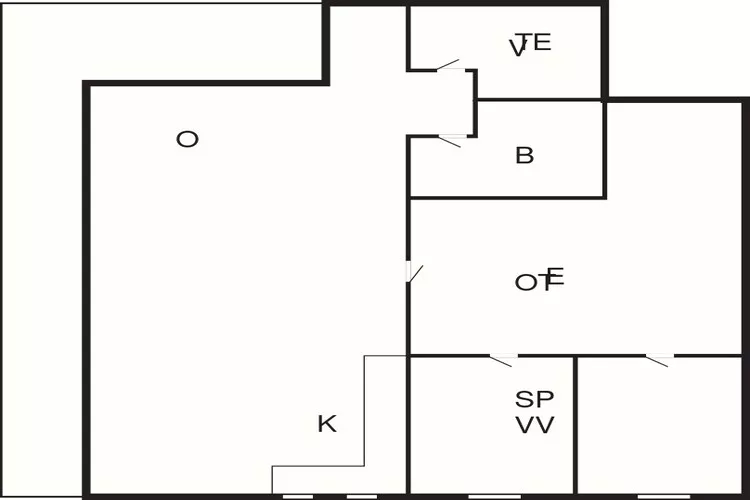 4 Sterne Ferienhaus in Juelsminde-By Traum-Grundriss