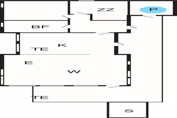5 Sterne Ferienhaus in stokmarknes-Grundriss