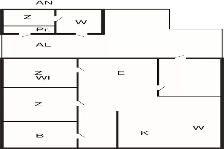 Beautiful holiday home near sea-By Traum-Floor plan