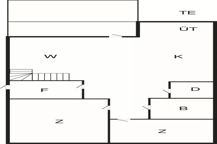 7 person holiday home in TANA-Floor plan
