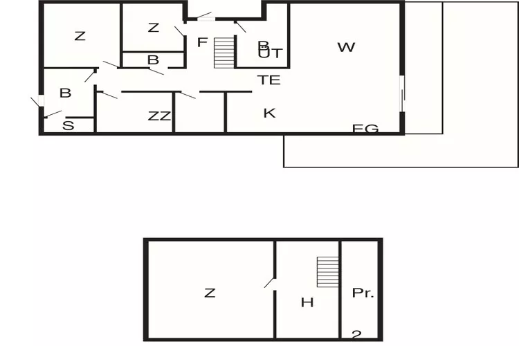 10 person holiday home in Søndeled-Floor plan