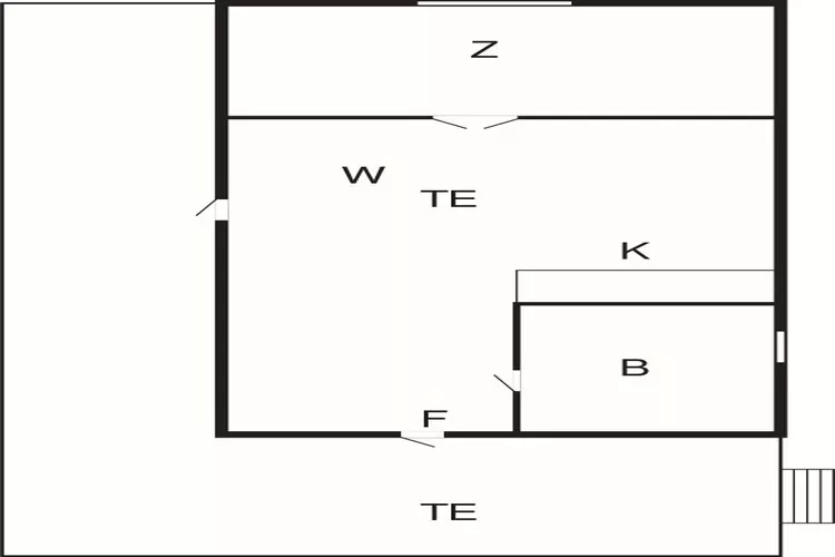 4 star holiday home in SÖLVESBORG-Floor plan
