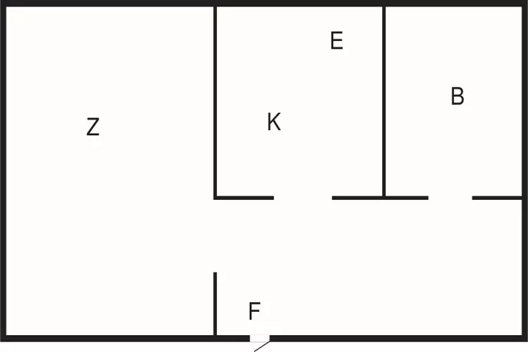 Maison de vacances pour 3 a LÖTTORP-Plan