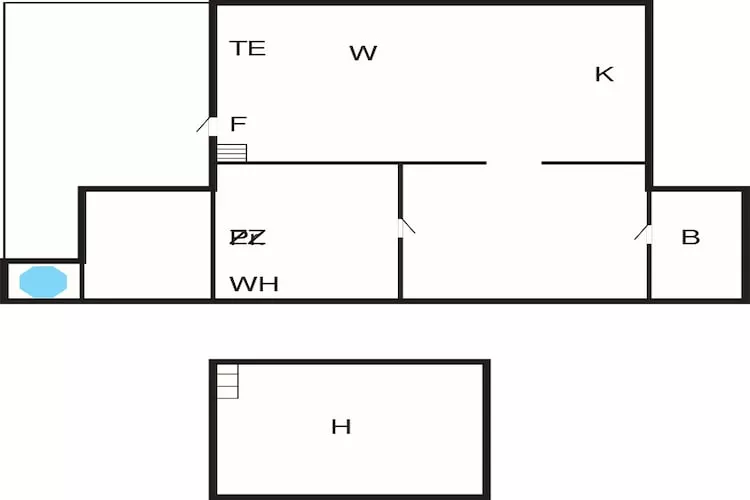 5 star holiday home in Farsø-By Traum-Floor plan