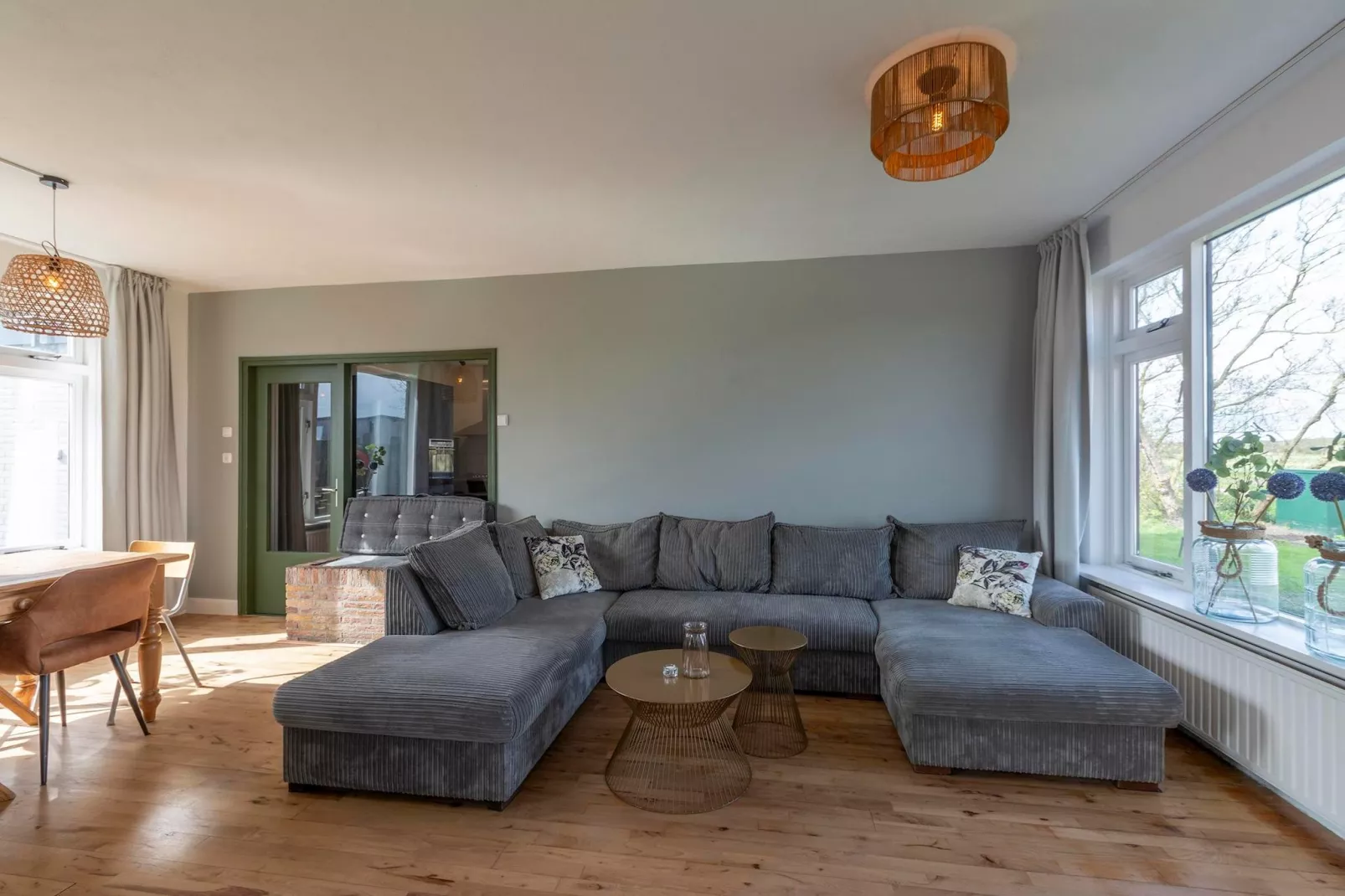 Villa Zuidwester-Wohnzimmer
