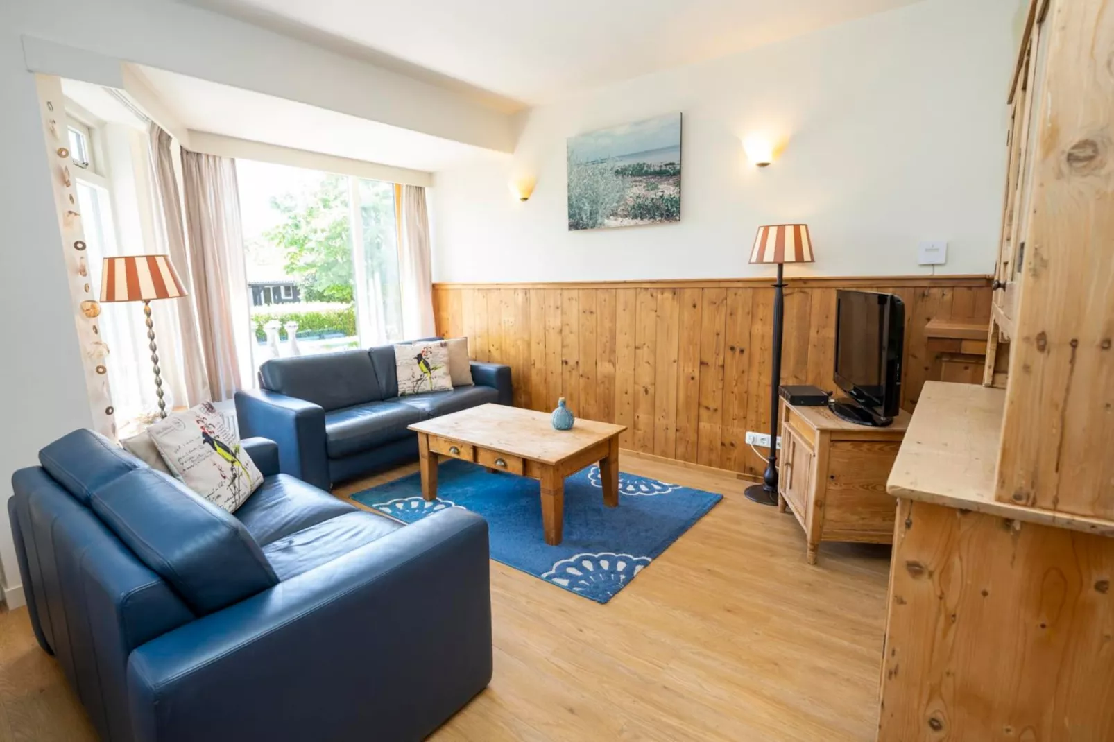 Strandhuys Schelp-Living room