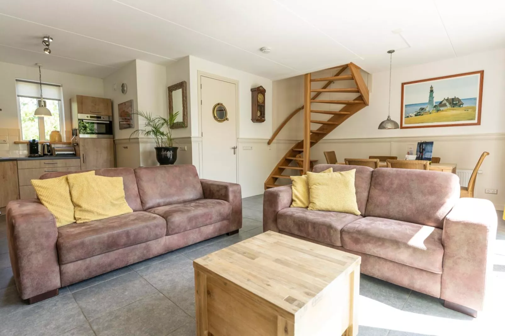 Strandhuys Wulk-Living room