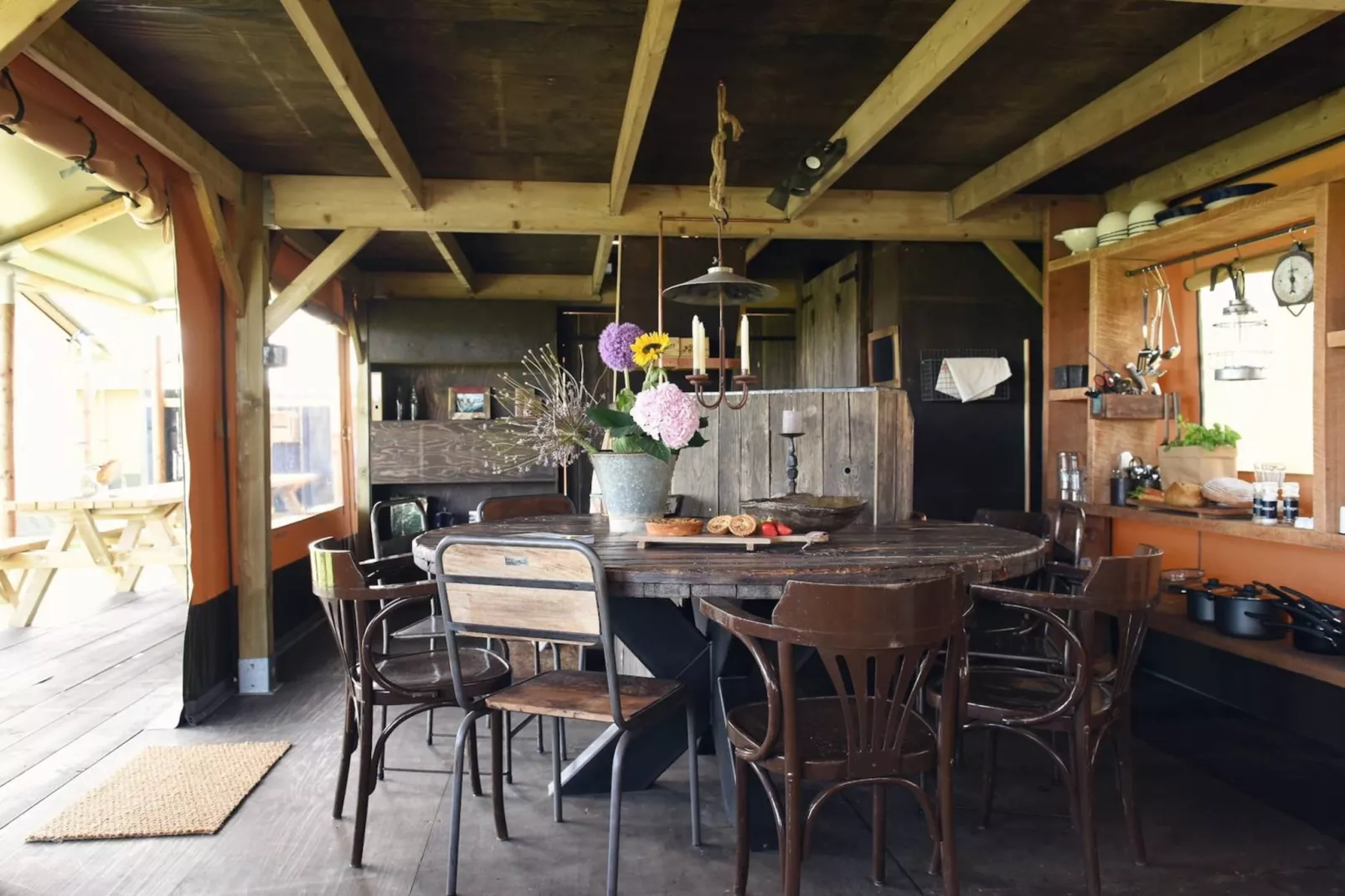Beach Lodge - Duynpark-Salle à manger