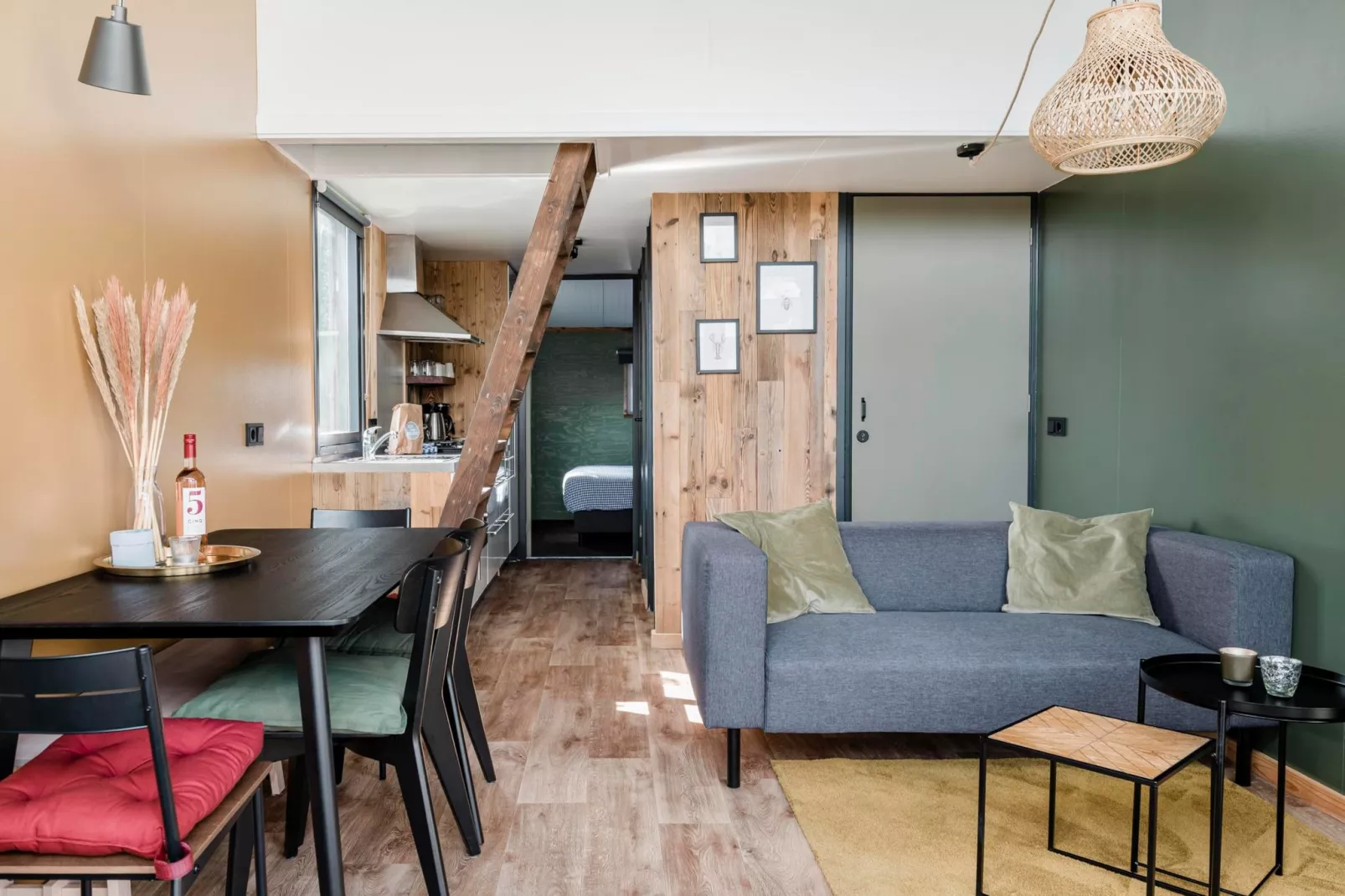 Reddingshuisje - Duynpark-Wohnzimmer
