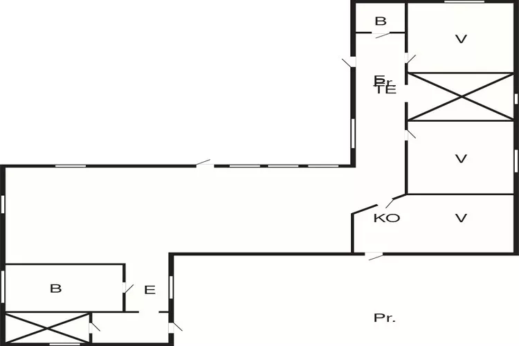 4 Sterne Ferienhaus in MELLBYSTRAND-Grundriss