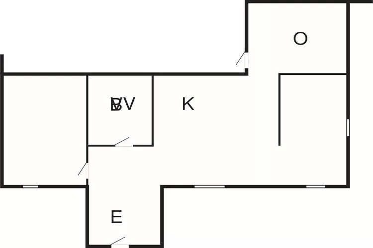4 person holiday home in Bergsjö-Floor plan