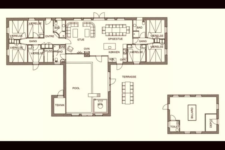 Luxury Pool House near Sea - By Traum Ferienwohnungen-Floor plan