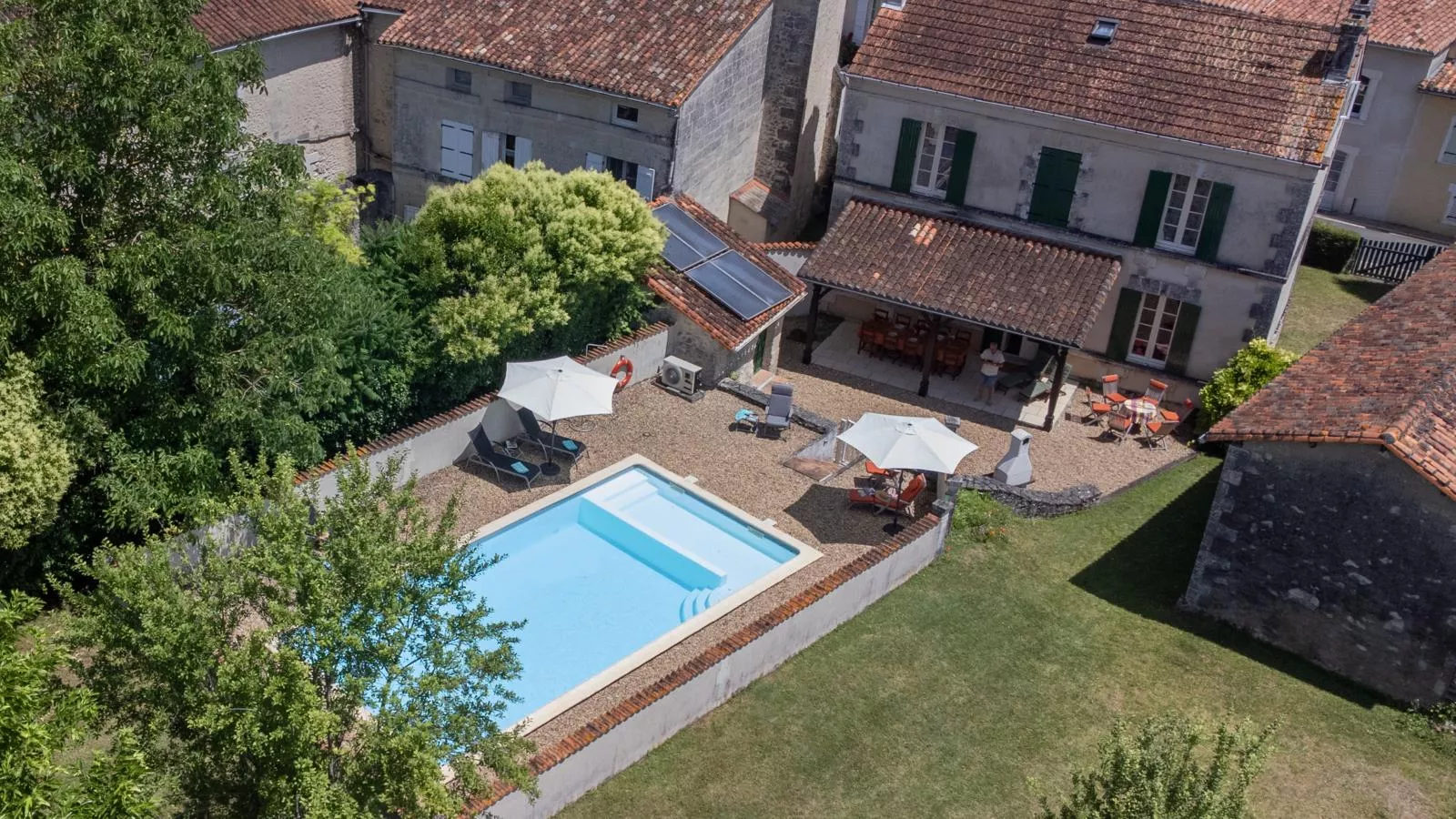 Gite Le Presbytère-Swimming pool